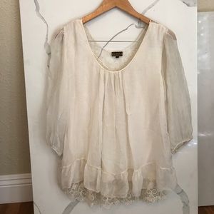 Amanti (made in Italy) Silk top